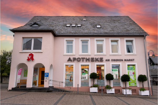 Außenansicht der Apotheke