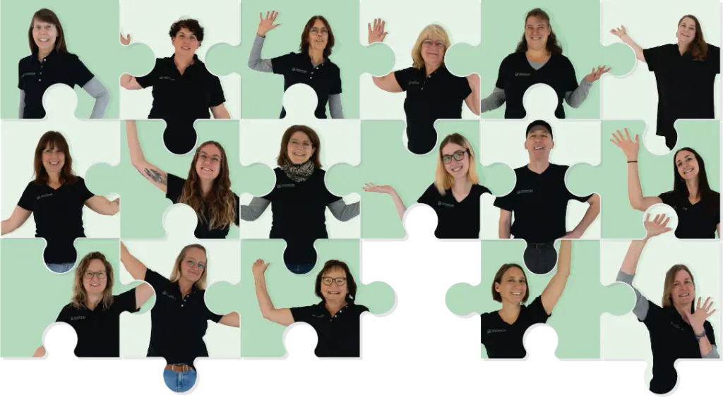 Apothekenteam als großes Puzzle