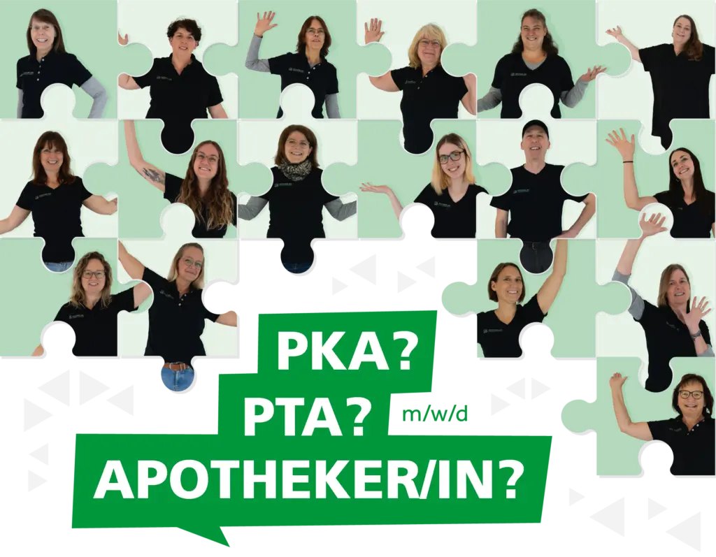 Apothekenteam als großes Puzzle
